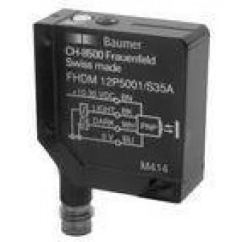 Оптический датчик FHDM 12N5001/S35A — Диффузные с подавлением заднего фона BAUMER 119111