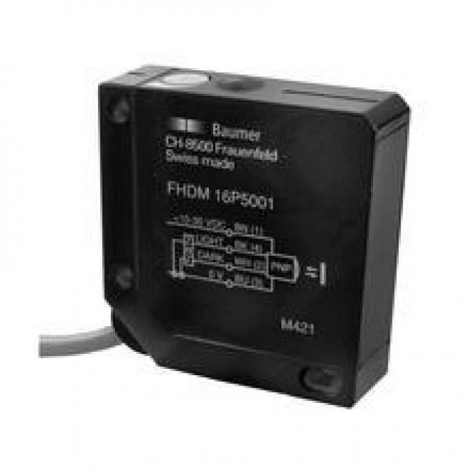 Оптический датчик FHDM 16N5004 — Диффузные с подавлением заднего фона BAUMER 119117
